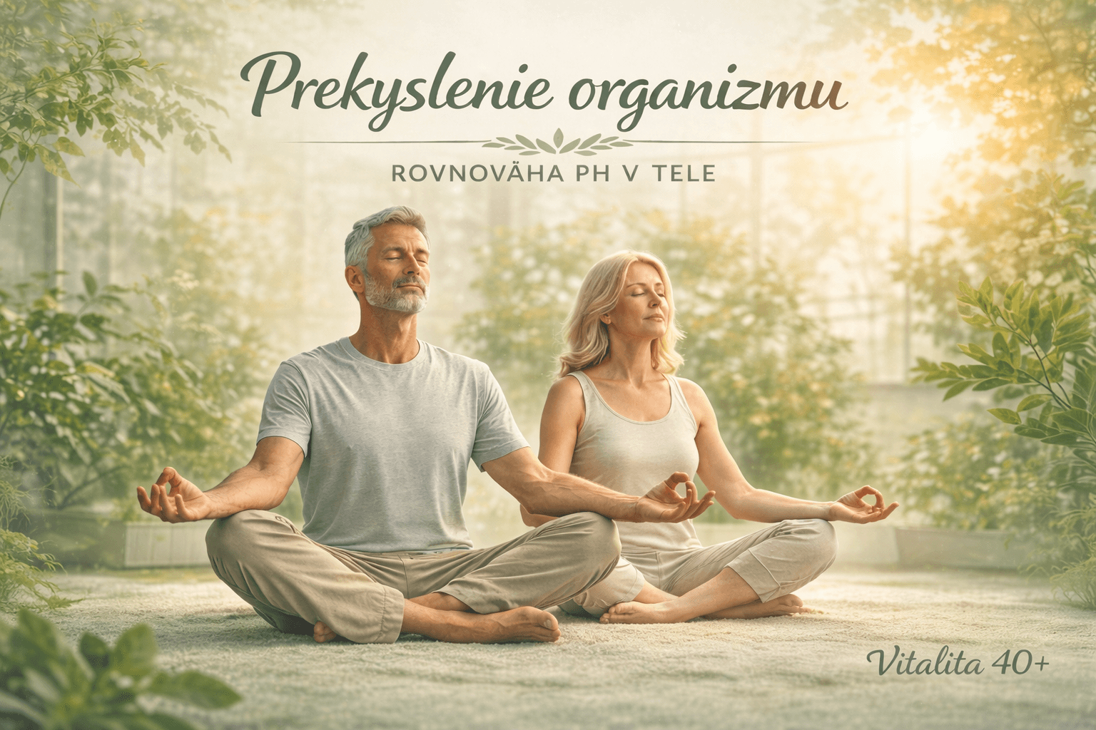 Meditačná harmónia v prírodnom prostredí Prekyslenie organizmu 2