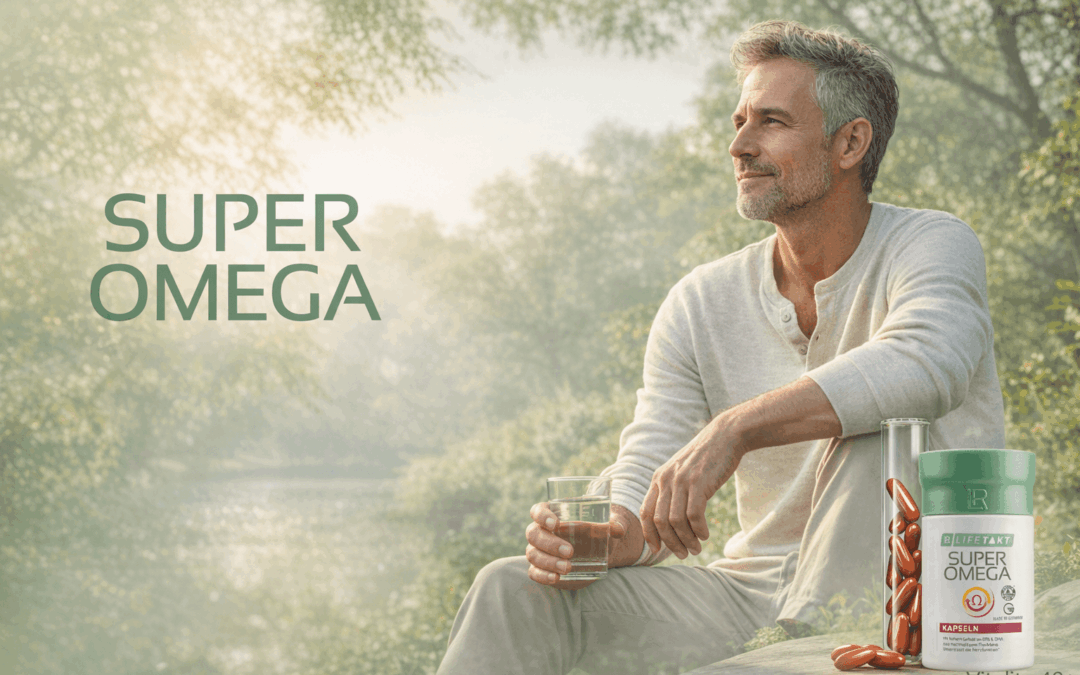 Omega 3 po 40: Super Omega od LR pre srdce, kvalitu a vitalitu